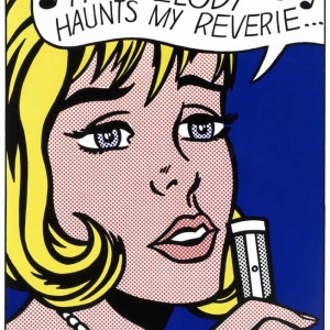 « Rêverie »/76.5 x 60.9 cm/1965 © The Roy Lichtenstein Foundation Collection / SABAM 2021