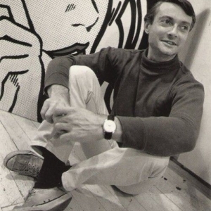 Roy Lichtenstein photographié dans les années ’60