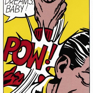 « Sweet Dreams Baby »/95,6 x 70,1 cm/1965 © The Roy Lichtenstein Foundation Collection / SABAM 2021