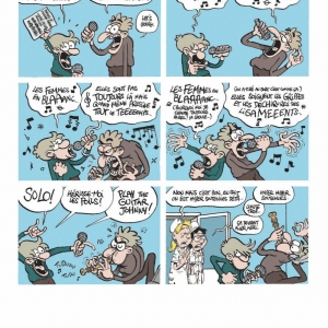 Une page des « Femmes en blanc » du N° 4283 © P. Bercovici-R. Cauvin/« Journal Spirou-Ed. Dupuis