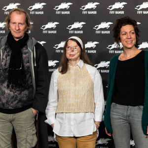 « La Disgrâce » : Luc Boland, Patricia Lefranc & Frédérique Laniel © « FIFF » © Ph. : L. Lambotte/2021