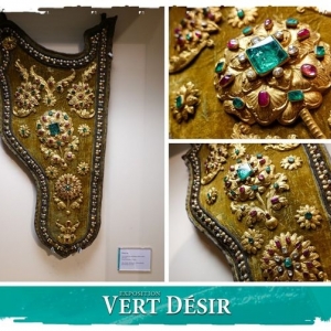 Carquois, serti d’une émeraude © « Musée de l’Armée » © Photo : Thomas Cleerebaut/Province de Namur