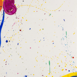 "Untitled"/1964 © Sam Francis © "Fondation Roi Baudouin" © Photo : "Studio Philippe de Formanoir"