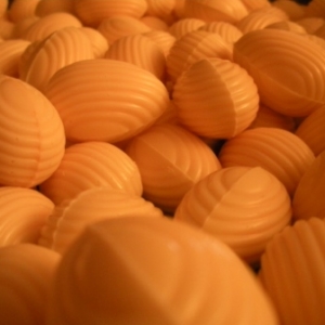 Oeufs de Paques en chocolat blanc