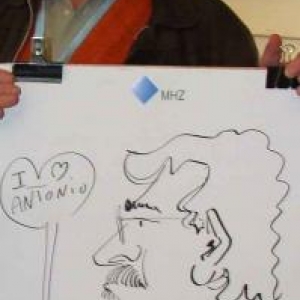 Intirio Gent MHZ caricature Intirio Gent MHZ caricature