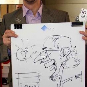 Intirio Gent MHZ caricature Intirio Gent MHZ caricature