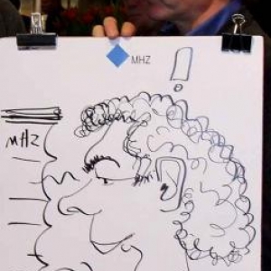 Intirio Gent MHZ caricature Intirio Gent MHZ caricature