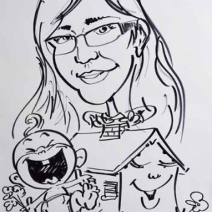 Animation caricature mariage Animation caricature mariage