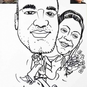 Animation caricature mariage Animation caricature mariage