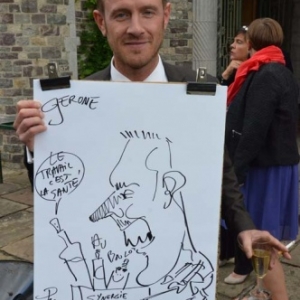  Caricature mariage Émilie et Vincent