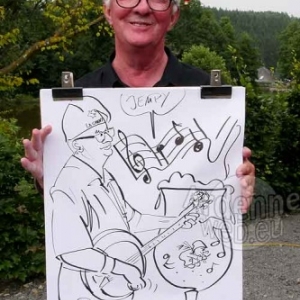 caricature minute Grande Choufferie Achouffe