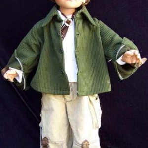 Poupée de collection La Chocolatière Pékus à Bastogne