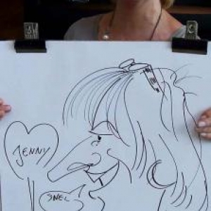 Karikaturen Pot interieur Axel-8333