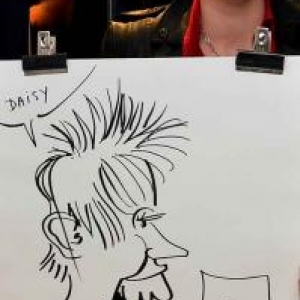 Caricature Wonder Car et Riankar-6535