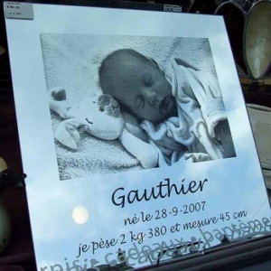 Miroir gravure photo - 3835 Miroir gravure photo - 3835