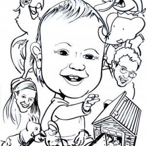 caricature enfant