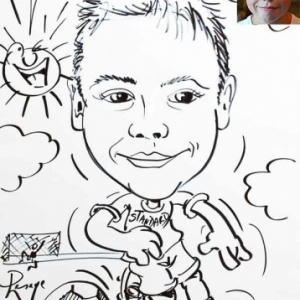 Caricature football Standard