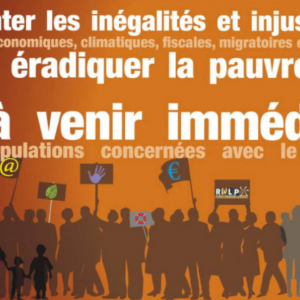 La journée mondiale de lutte contre la pauvreté en Belgique