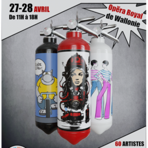 Expo ON FIRE au profit de la Fondation des Brûlés