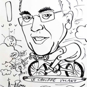 caricature minute Grande Choufferie Achouffe