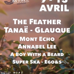 Stavelot. du 9 au 13 avril. 5 DAYS off MUSIC
