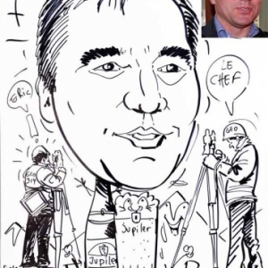 caricature minute geometre