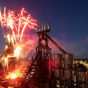 Fête des Hauts Fourneaux, organisée par le Fonds Belval