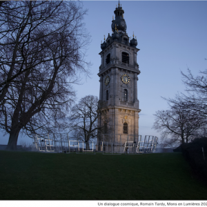 Un dialogue cosmique, Romain Tardy, Mons en Lumières 2026 © Maëlane Toulemont