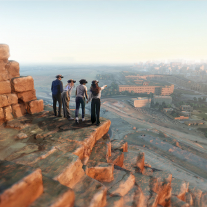 Pyramid Panorama. Horizon of Khufu © Excurio
