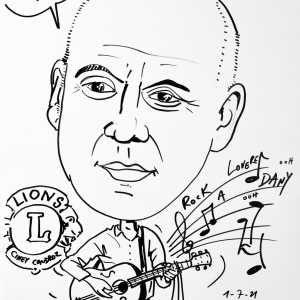 Benoit Rouard, caricature