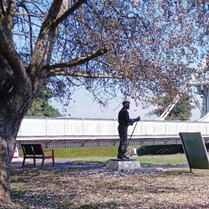 Le pont Pégasus à Bénouville ( Photo F. Detry )