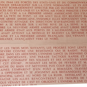 Le cimetière américain d' Henri-Chapelle ( photo Detry )