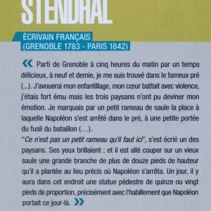Stendhal, l'écrivain régional