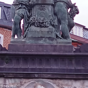 La fontaine monumentale   ( photo : F. Detry )