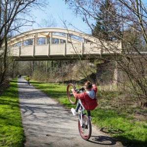 1 La ligne 98 du RAVeL dans le Borinage.