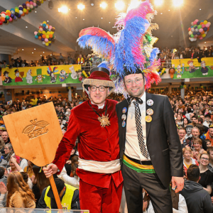 Carnaval Cwarmê de Malmedy 2025 samedi intronisation du Trouvlê locvv ©EDA