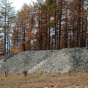 Les déchets de moellons