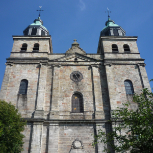 La cathédrale de Malmedy ( photo : F. Detry )