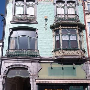 Art nouveau à Spa ( photo : F. Detry )