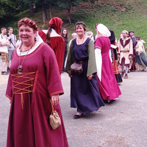 Le groupe de danses médiévales " Les Baladins de Taillevent" Le groupe de danses médiévales " Les Baladins de Taillevent"