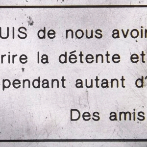 Au cimetière de Cellier ( photo Detry )