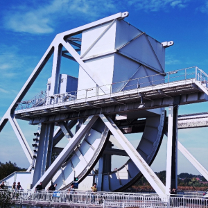 Le pont Pégasus à Bénouville ( Photo F. Detry )