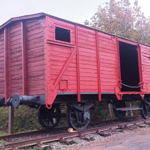 Le Fort de Breendonk ( photo: F. Detry ) - wagon de transfert vers Auschwitz Le Fort de Breendonk ( photo: F. Detry ) - wagon de transfert vers Auschwitz