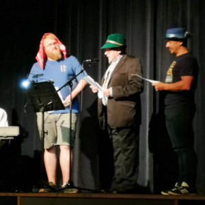 Le cabaret humoristique fait de sketchs, textes et chansons 