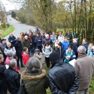 Inauguration de cette promenade