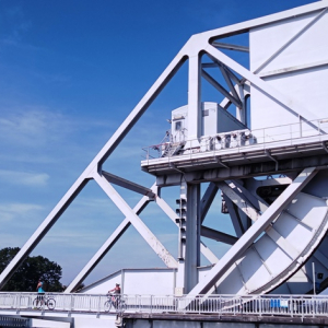 Le pont Pégasus à Bénouville ( Photo F. Detry )