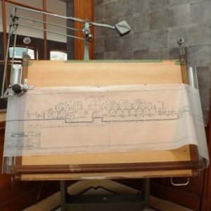 Plan de la machine a papier en continu