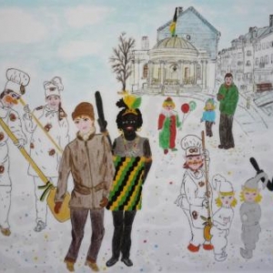 Marie MORAY Les savadjes - cayets et les boldijs au Pont Neuf Marie MORAY Les savadjes - cayets et les boldijs au Pont Neuf