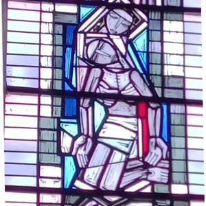 Les deux vitraux qui encadrent le choeur de l'église ont été réalisés par le maître-verrier Louis Jacquemart (1916-1972). Ils veulent conserver le souvenir des deux martyres de Forêt : celui des 5 et 6 août 1914 où une quinzaine de villageois furent abattus par les envahisseurs et celui du 6 septembre 1944 où une soixantaine de maquisards furent tués à bout portant dans la cour du château de Forêt, par les Allemands.