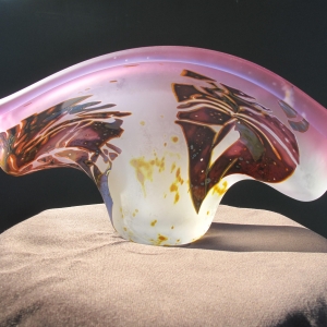 Jardinière en cristal de Louis Leloup